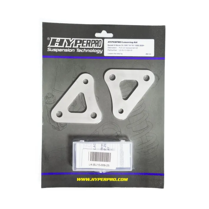 KIT REBAIXAMENTO AMORTECEDOR TRASEIRO HYPERPRO -25MM SUZUKI DL 1000 V-STROM - LK-SU10-006-25