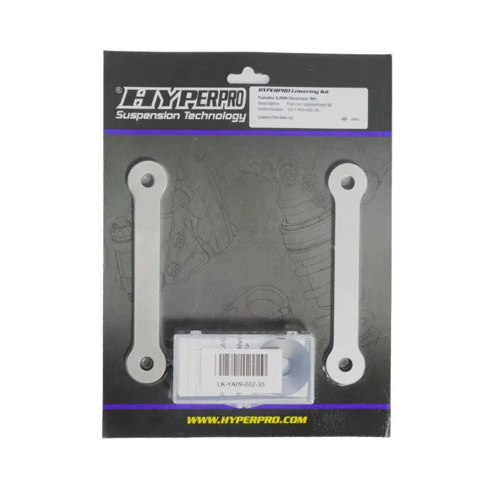 KIT REBAIXAMENTO AMORTECEDOR TRASEIRO HYPERPRO -35MM YAMAHA XJ 900 S DIVERSION - LK-YA09-002-35