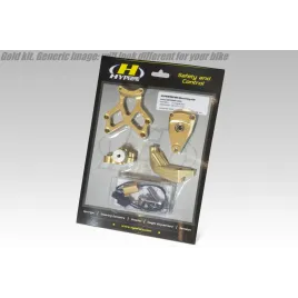 KIT SUPORTE AMORTECEDOR DE DIREÇAO HYPERPRO APRILIA TUONO V4 1100 RR - MK-AP11-O001