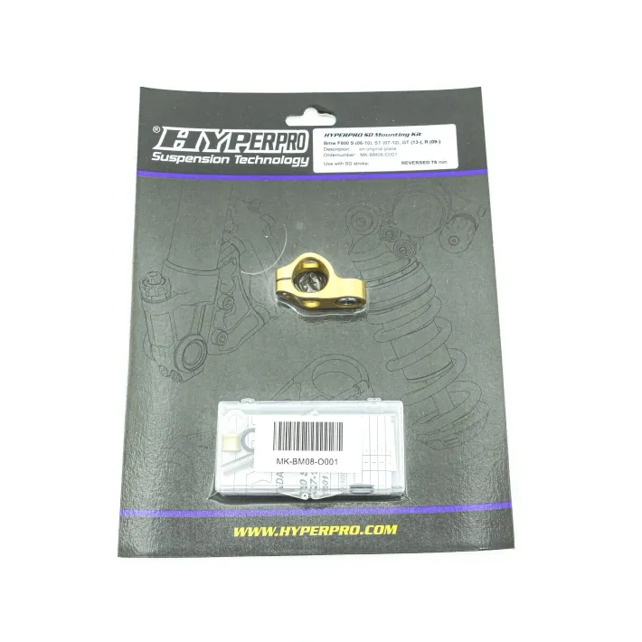 KIT SUPORTE AMORTECEDOR DE DIREÇAO HYPERPRO BMW F 800 - MK-BM08-O001