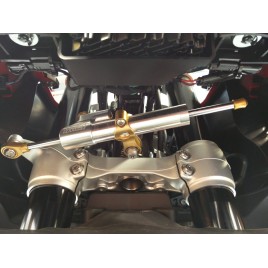 KIT SUPORTE AMORTECEDOR DE DIREÇAO HYPERPRO BMW F 850GS - MK-BM08-O002