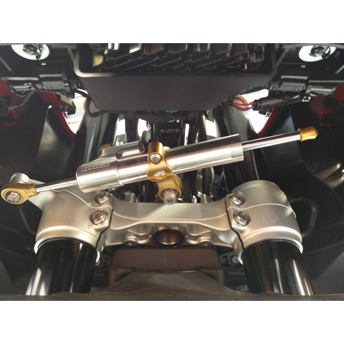 KIT SUPORTE AMORTECEDOR DE DIREÇAO HYPERPRO BMW F 850GS - MK-BM08-O002