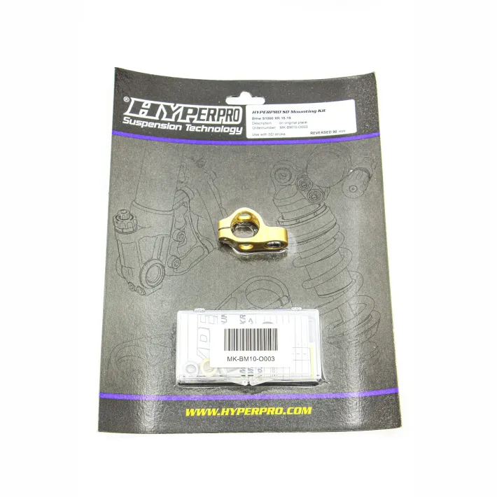 KIT SUPORTE AMORTECEDOR DE DIREÇAO HYPERPRO BMW S 1000XR - MK-BM10-O003