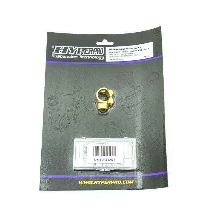 KIT SUPORTE AMORTECEDOR DE DIREÇAO HYPERPRO BMW K 1200 - MK-BM12-O001