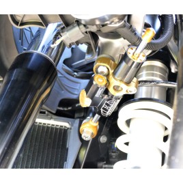 KIT SUPORTE AMORTECEDOR DE DIREÇAO HYPERPRO BMW R 1300GS - MK-BM13-O001