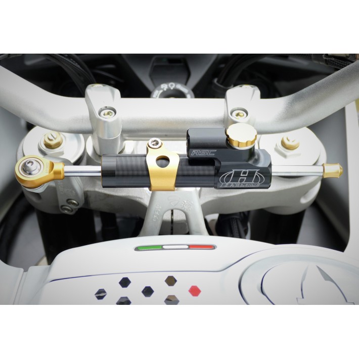 KIT SUPORTE AMORTECEDOR DE DIREÇAO HYPERPRO DUCATI DESERT X 950 - MK-DU09-O002