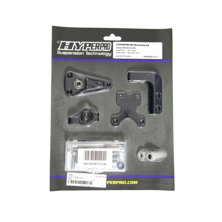 KIT SUPORTE AMORTECEDOR DE DIREÇAO HYPERPRO HONDA CBR 650R - MK-HO06-T012-B