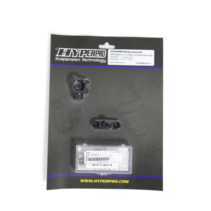 KIT SUPORTE AMORTECEDOR DE DIREÇAO HYPERPRO KTM - MK-KT11-B002-B