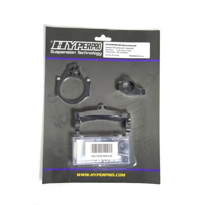 KIT SUPORTE AMORTECEDOR DE DIREÇAO HYPERPRO YAMAHA YZF R6 - MK-YA06-B004-B