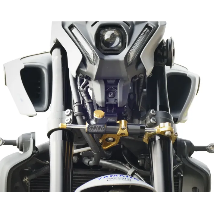 KIT SUPORTE AMORTECEDOR DE DIREÇAO HYPERPRO YAMAHA MT-09 - MK-YA09-B001-B