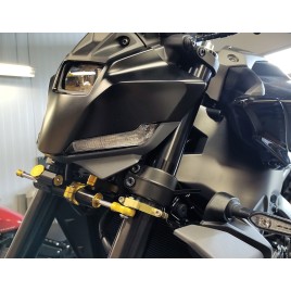 KIT SUPORTE AMORTECEDOR DE DIREÇAO HYPERPRO YAMAHA MT-09 - MK-YA09-B002