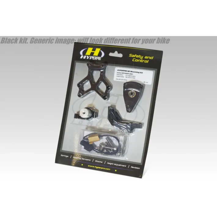 KIT SUPORTE AMORTECEDOR DE DIREÇAO HYPERPRO YAMAHA MT-09 - MK-YA09-B002-B