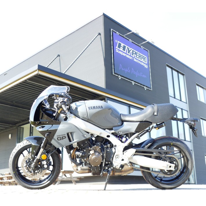 KIT SUPORTE AMORTECEDOR DE DIREÇAO HYPERPRO YAMAHA XSR 900 GP - MK-YA09-S001-B
