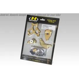 KIT SUPORTE AMORTECEDOR DE DIREÇAO HYPERPRO YAMAHA YZF R1 - MK-YA10-O003