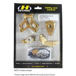KIT SUPORTE AMORTECEDOR DE DIREÇAO HYPERPRO YAMAHA FZ1 S / N - MK-YA10-T008
