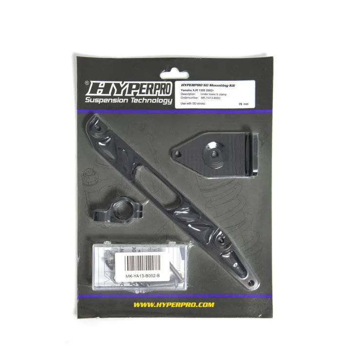 KIT SUPORTE AMORTECEDOR DE DIREÇAO HYPERPRO YAMAHA XJR 1300 - MK-YA13-B002-B