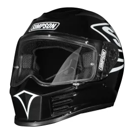 CAPACETE SIMPSON SPEED ​​12 O'CLOCK PRETO - 18621-216