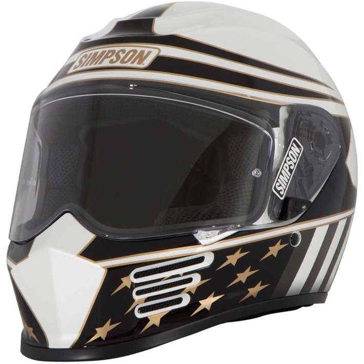 CAPACETE SIMPSON SPEED ​​AMERICANA GOLD - 18621