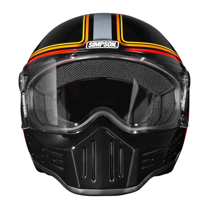 CAPACETE SIMPSON M30 SLIPLINE PRETO - 18660