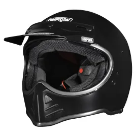 CAPACETE SIMPSON M52 PRETO BRILHANTE - 18670