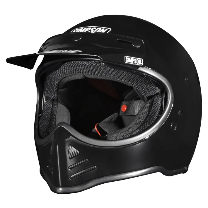 CAPACETE SIMPSON M52 PRETO BRILHANTE - 18670-101