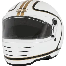 CAPACETE SIMPSON M62 HONDO BRANCO MATE - 719322