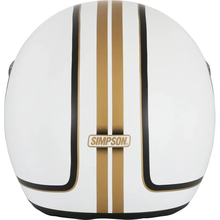 CAPACETE SIMPSON M62 HONDO BRANCO MATE - 719322