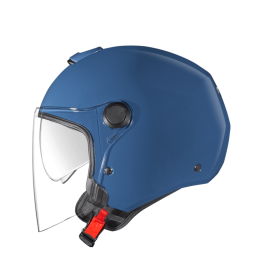 Capacete jet NEXX Y.10 PLAIN - Azul denim