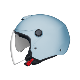 Capacete jet NEXX Y.10 PLAIN - Azul pastel