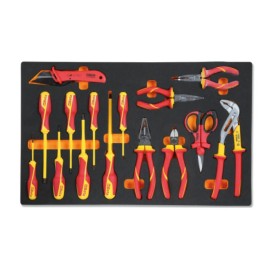 Tabuleiro de espuma BETA M161 para manutenção eletrotécnica — 024500161