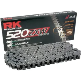Corrente de transmissão RK ZXW Series 520 / 112 elos Yamaha YZF-R3 2022 520ZXW-112-CLF