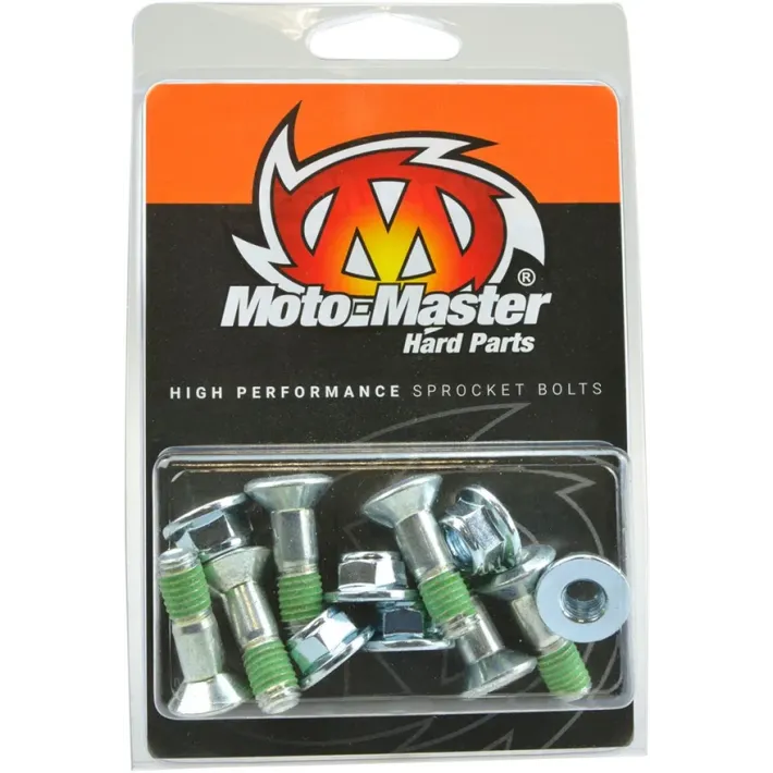 Kit de parafusos de cremalheira Moto-Master — 213069 — Prateado