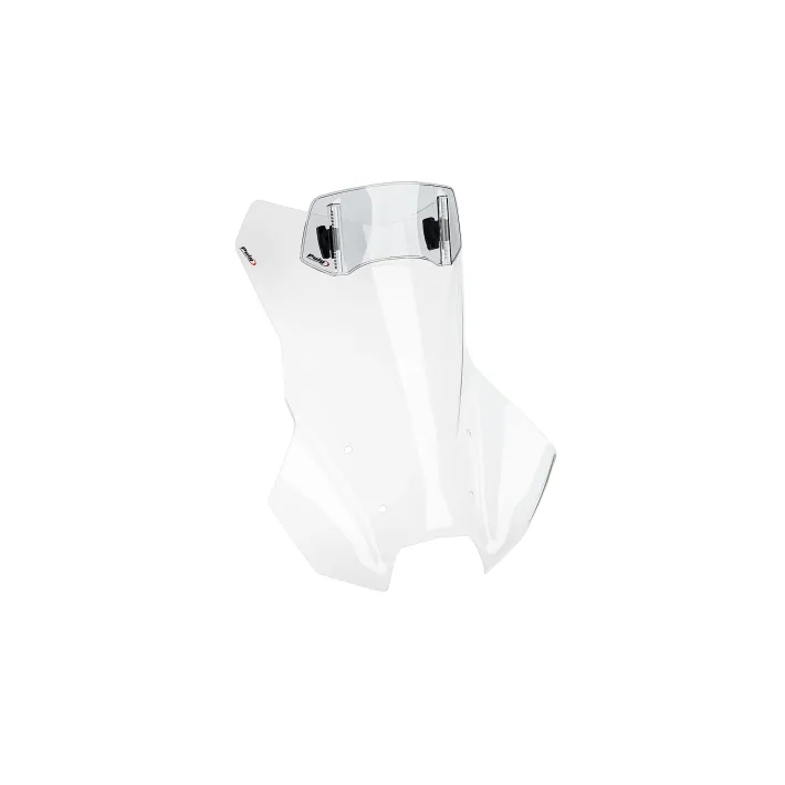 Vidro Puig Touring Plus com defletor regulável BMW R1300GS 2026 – Transparente / Com radar / sem Pack Enduro