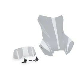 Vidro Puig Touring Plus com defletor regulável BMW R1300GS 2026 – Transparente / Com radar / compatível com Pack Enduro