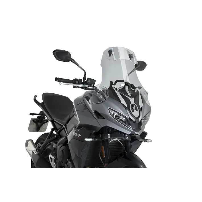 Vidro Puig Touring com defletor regulável TRIUMPH TIGER SPORT 800 2025 – Fumado