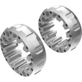 Alargadores de Roda Modelo A 45mm (Sem pernos) Ice Polish CrossPro