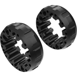 Alargadores de Roda Modelo A 45mm (Sem pernos) Preto CrossPro