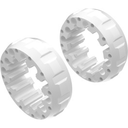 Alargadores de Roda Modelo A 45mm (Sem pernos) Branco CrossPro