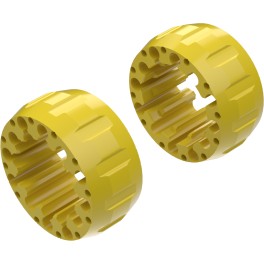 Alargadores de Roda Modelo A 65mm (Sem pernos) Amarelo CrossPro