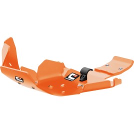 Proteção de Motor Trail Hard Link DTC 6 Laranja CrossPro — Suzuki DR-Z 400