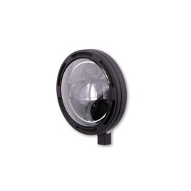 Farol de 5 3/4 Polegadas Frame-R2 Tipo 10 LED Preto Fixação inferior Highsider pro