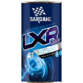 Bardahl Óleo de motor 4T PLASMA LXR-MOTO 5W40 — 1 L