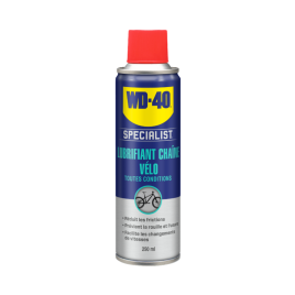 Lubrificante de corrente para bicicleta WD-40 Specialist Bike — spray 250 ml
