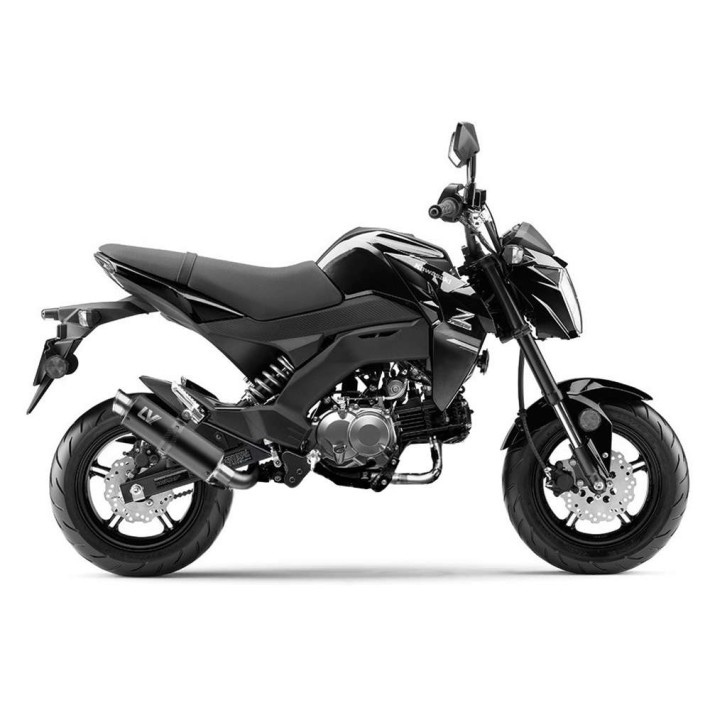 Sistema de escape completo LeoVince GP CORSA BLACK EDITION — Aço inoxidável — 3394BU