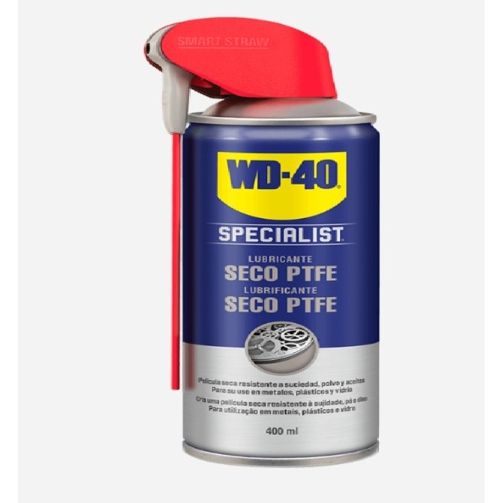 Lubrificante seco com PTFE WD-40 Specialist — spray 400 ml