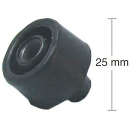 Cunha de borracha para cavalete central 25mm — BUZZETTI — 4020