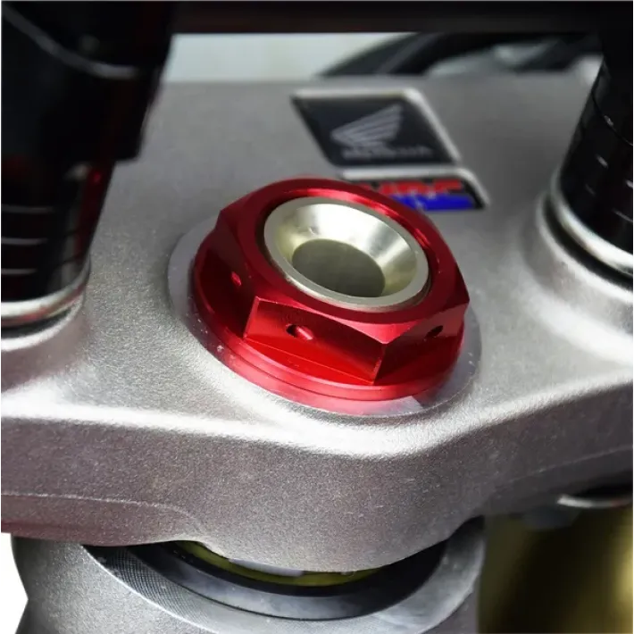 Porca de direção SCAR — 4.26100N — Vermelho