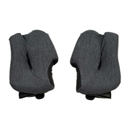Almofadas Laterais ARAI (Antimicrobiano), , Cinza (Modelo: CHASER-V/PRO) — 35MM