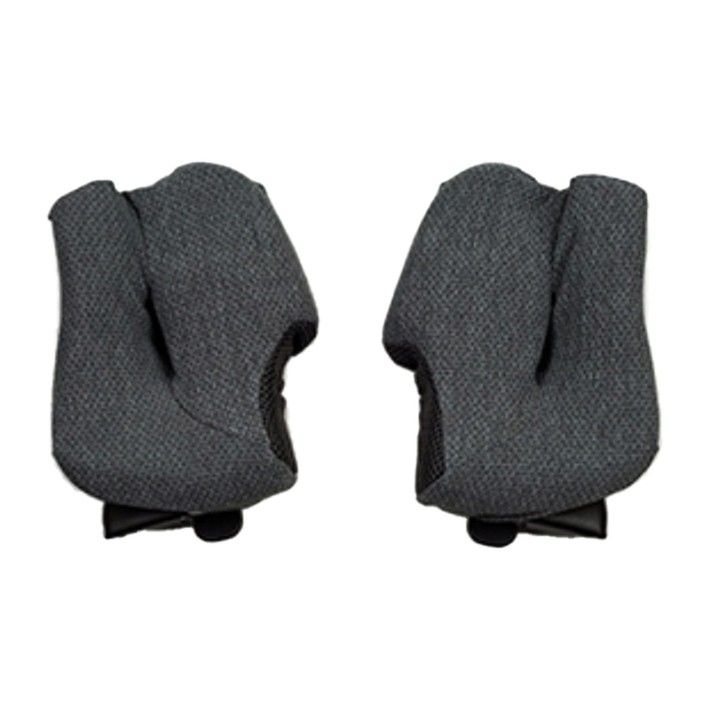 Almofadas Laterais ARAI (Antimicrobiano), , Cinza (Modelo: CHASER-V/PRO) — 35MM