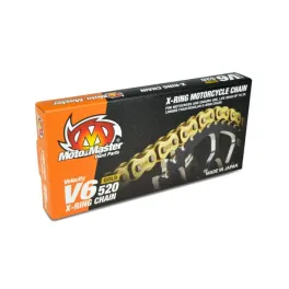 Corrente de transmissão Moto-Master V6 Series — 652003 — Dourado